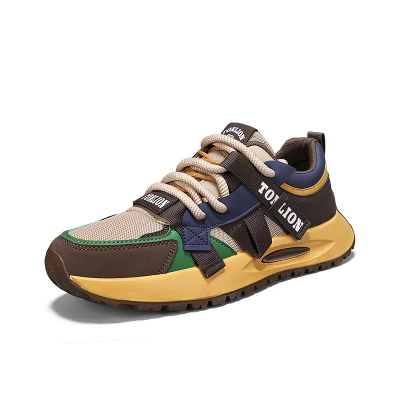 Tonlion Shock Absorbers With Slip Resistant And Abrasion Resistant Properties Low Top Casual Shoes Men's-7