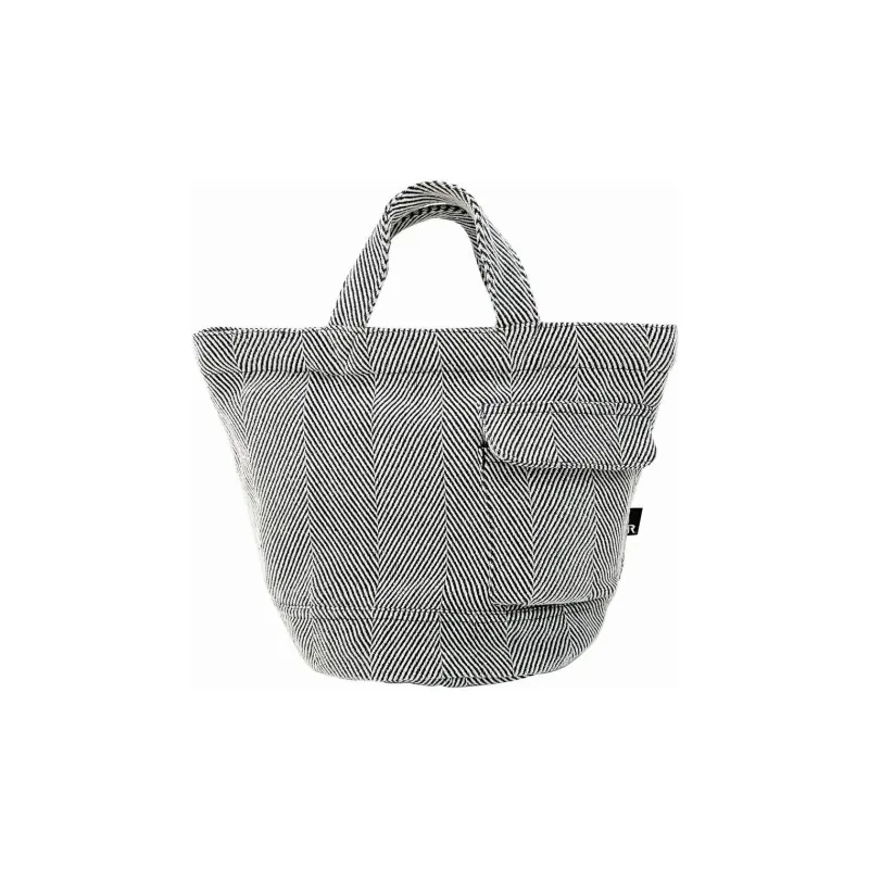 ROOTOTE Recycled Cotton Tote Bag, Shopping Bag, Handbag Women's Gray-0