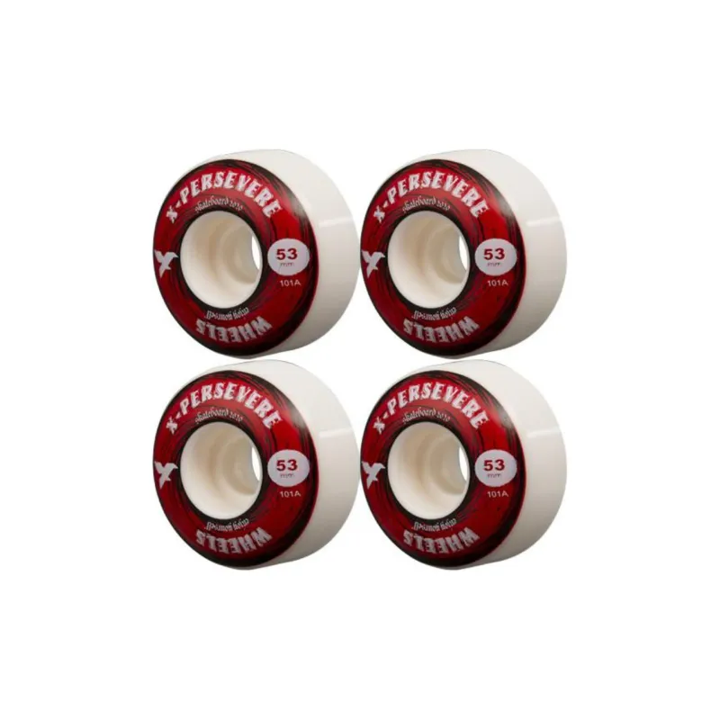 X-PERSEVERE Skateboard Wheels Double Kick Skateboard Streetball Competition-3