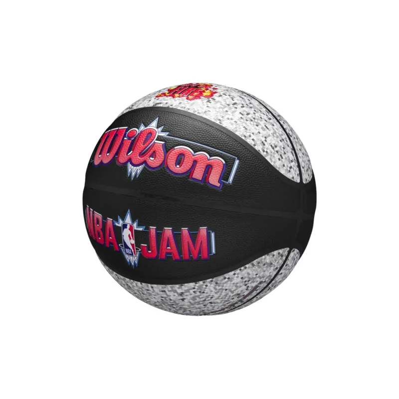 Wilson Synthetic Leather Basketball Black Gray Size 7 Training Unisex-2