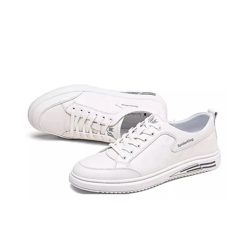Spider King Low Top Casual Shoes Men's Ecru-1