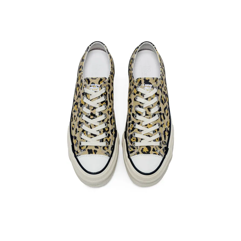 TC Tcmade005 Low Top Canvas Shoes Unisex Leopard Print-3