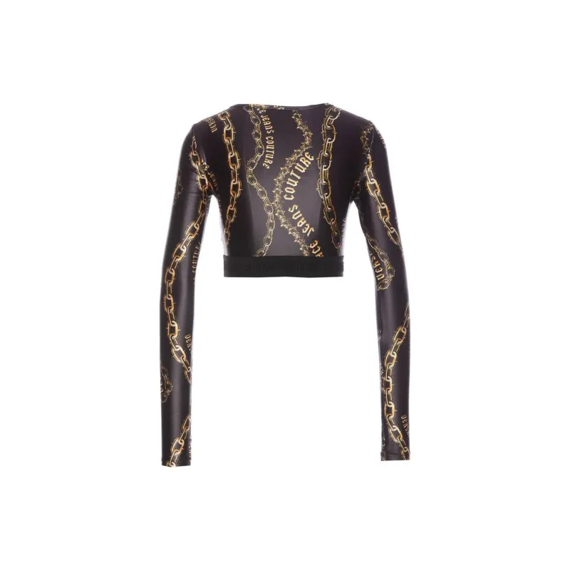 VERSACE JEANS COUTURE T Shirt Women's Black-1