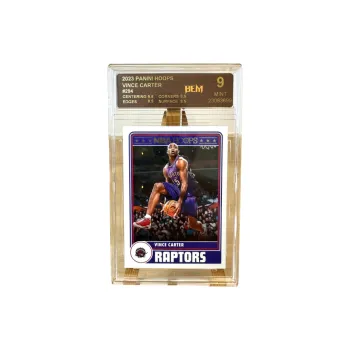 PANINI Vince Carter 2023 Hoops Raptors Vintage Player Card Dunk Contest Basketball Card Grading 9/10 Graded Cards 1 Pc