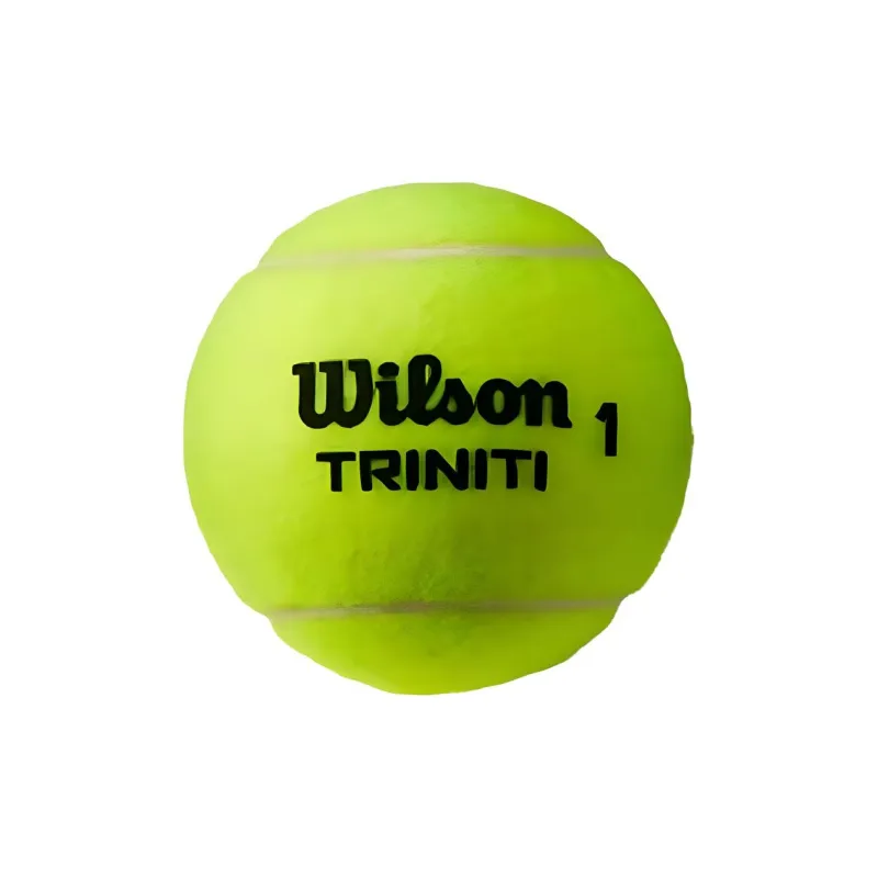 Wilson Tennis Balls STR Felt Training Ball Indoor And Outdoor Yellow-4