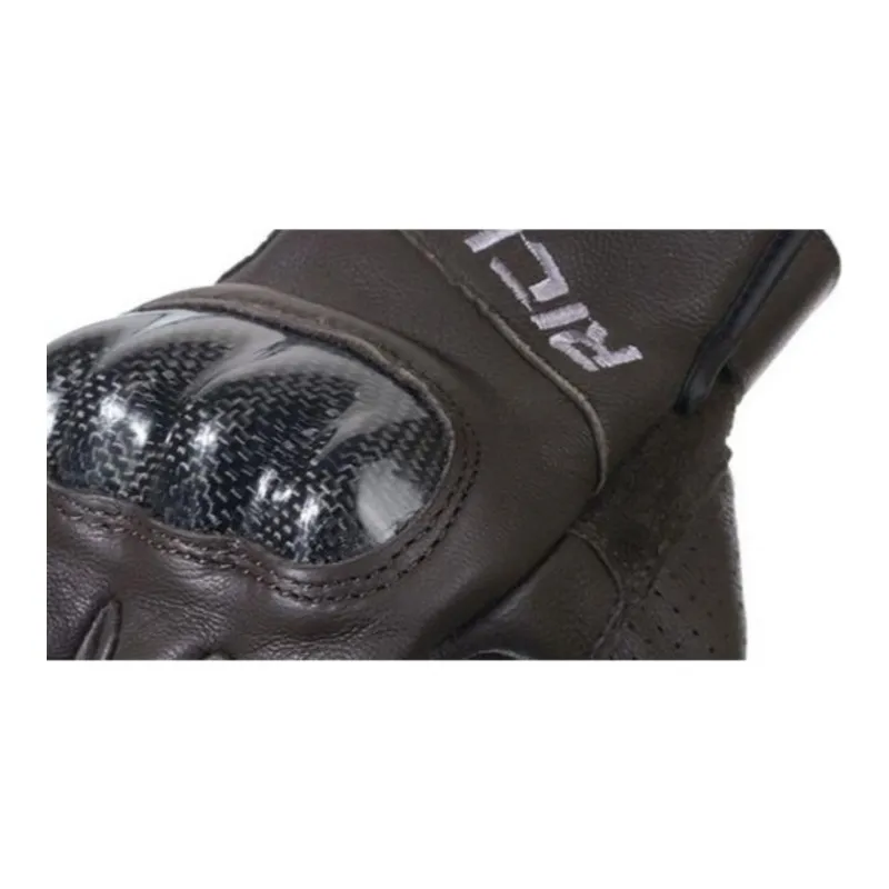 RICHA Motorcycle Protective Gears Perforated Genuine Leather Carbon Fiber Unisex 830-1
