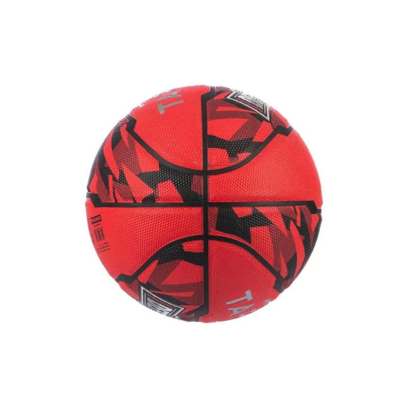 DECATHLON Rubber Basketball Red Black Size 7 Training Unisex-1