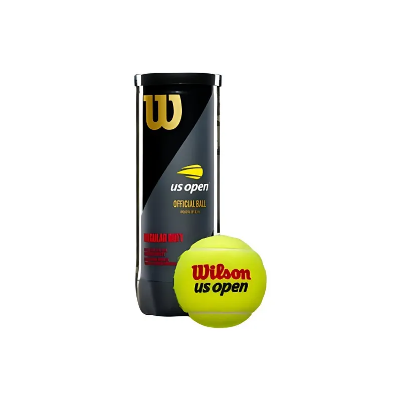 Wilson US Open Regular Duty Tennis Balls Felt Match Ball Competition Yellow-3