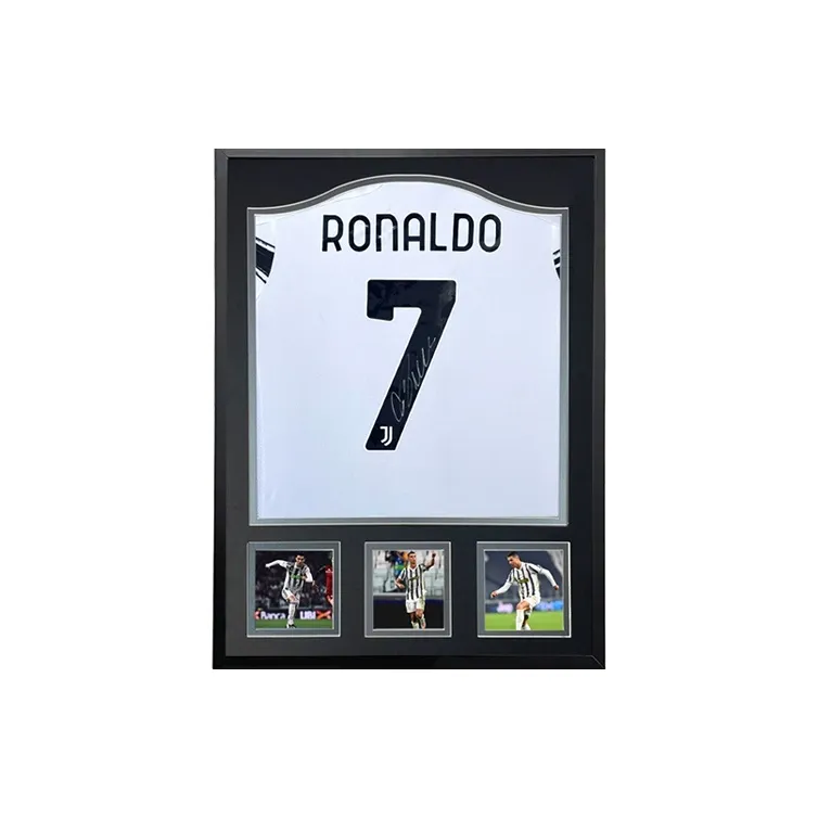 Three For 20-21 Juventus Cristiano Ronaldo Ronaldo Signed Soccer Apparel Jersey With SA Certificate-1