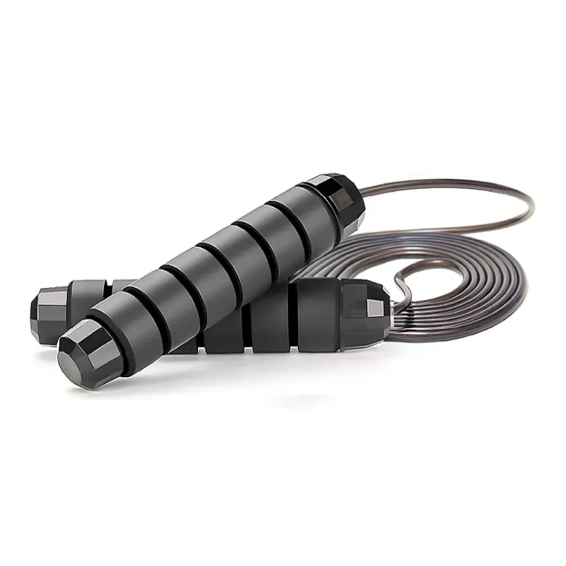 ZHIYILIANGPIN Non Countable Jump Ropes Adults PVC+Steel Wire Rope, Sponge Controller-4