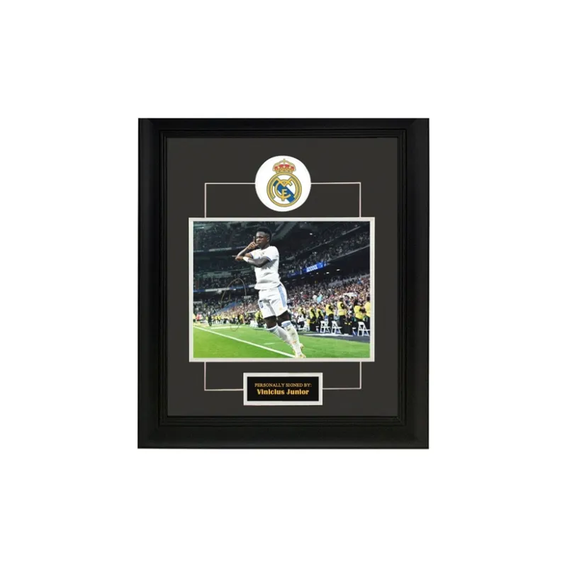 Three For Vinicius Or Vinicius Junior Real Madrid Player Signed Photo With SA Certificate Collection-1