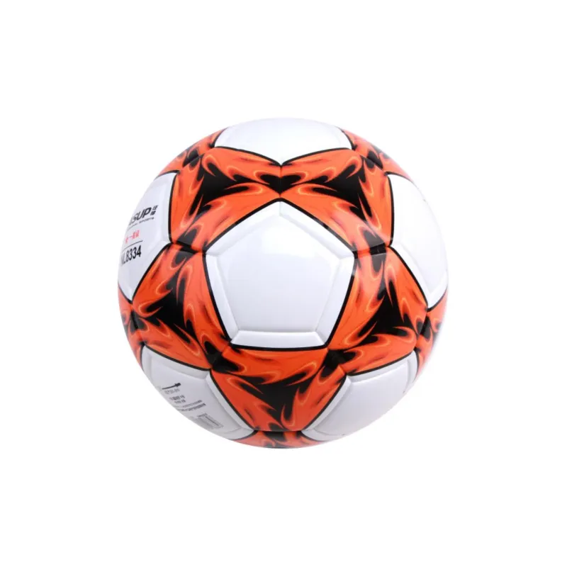 KASUP Size 5 Soccer TPU Seamless Thermal bonding Unisex White Orange-1