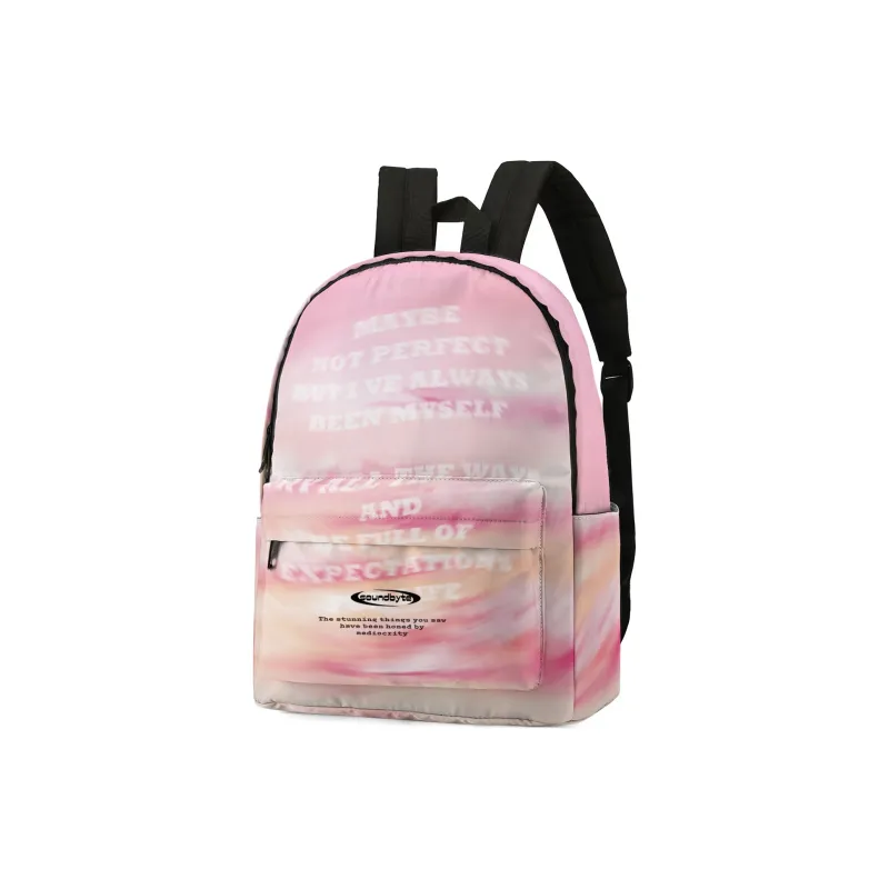 ONRF SOUNDBYTE Polyester Backpack Laptop Bag Unisex White-1