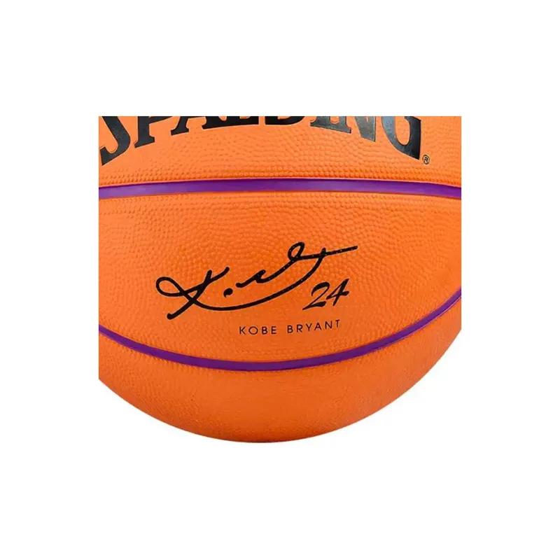 SPALDING Rubber Basketball Orange Size 7 Training-5