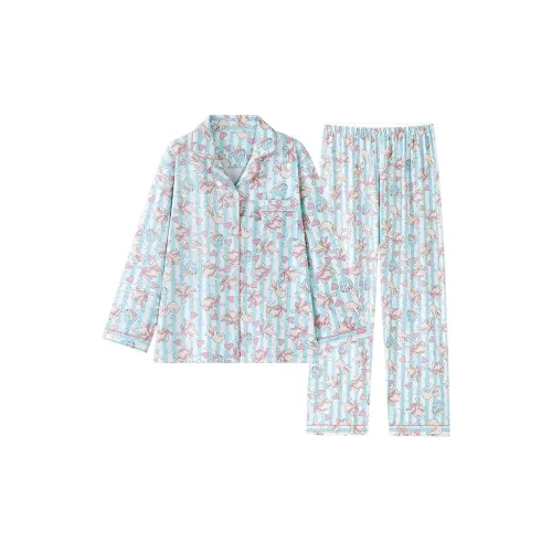 O'MESIK Pajama Set Women's Blue