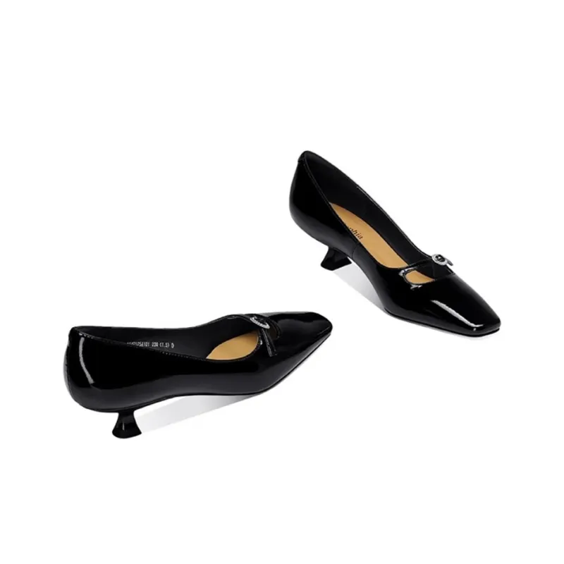JESSICA SOPHIA Casual Single Shoes 3cm Women's Black-1