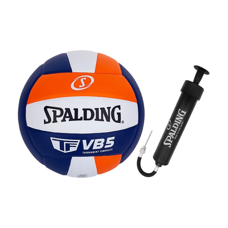SPALDING TF Collection PU Size 5 Volleyball Unisex Orange Blue White-5