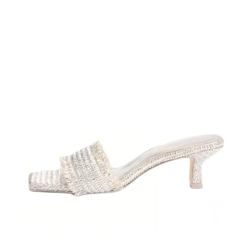 CULT GAIA Slide Slippers Women's Silver