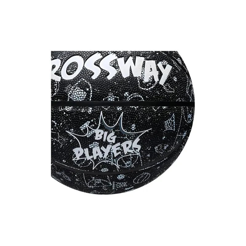 CROSSWAY PU Basketball Black White Size 6 Ball Training Unisex-1