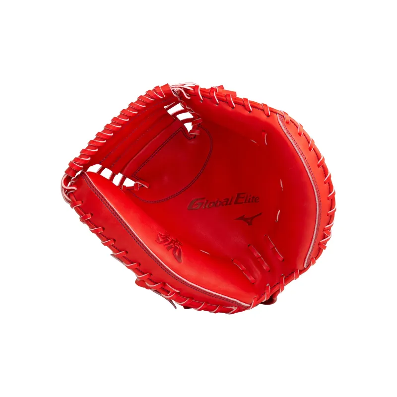 Mizuno Baseball Gloves Catcher's Glove Top Grain Cow Leather Unisex-4