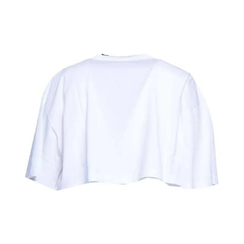 DSQUARED 2 Cropped Oversize Fit T-Shirt-1