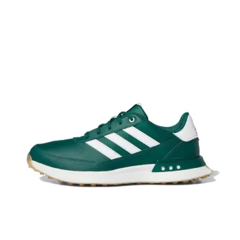 Adidas S2G 24 Slip Resistant, Abrasion Resistant, Waterproof Low Top Golf Shoes Men's Green