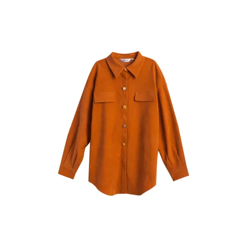 Olrain Shirts Women's Orange