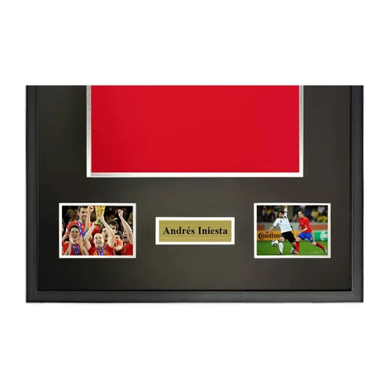 Yi Shot Football Jerseys SA Certificate Included Framed Collection-7