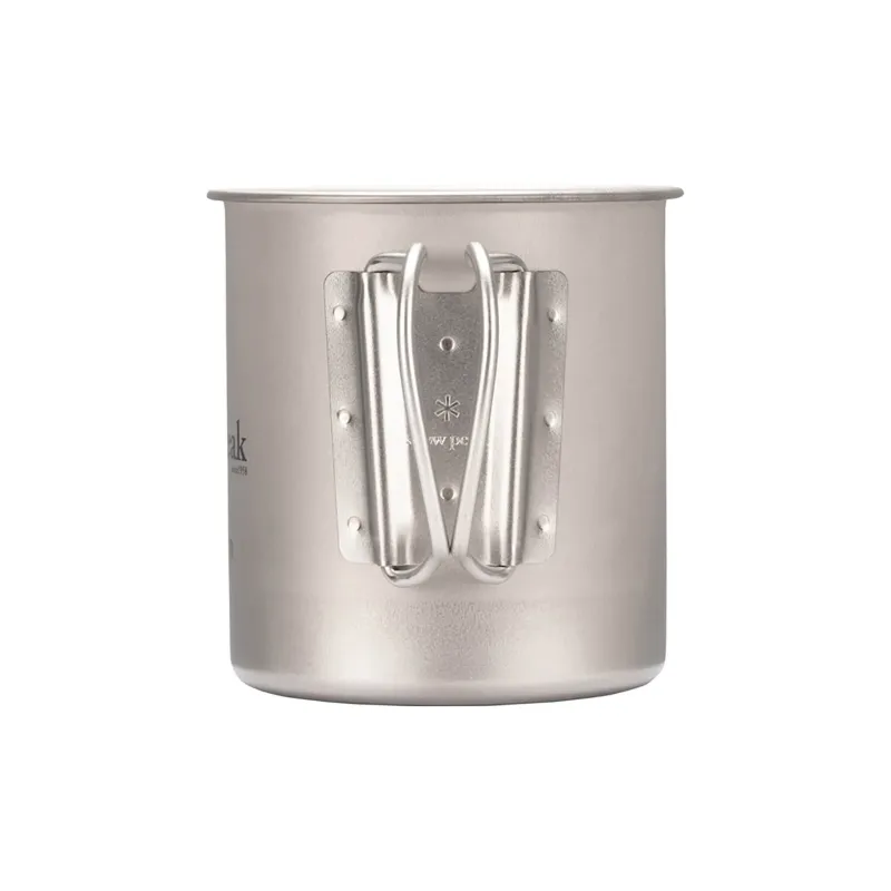 Snow Peak Outdoor Water Equipment Water Container 621ml Titanium-4