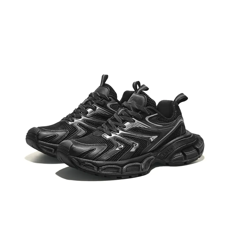 BASLS Bashe Series Lightweight And Breathable Low Top Chunky Sneakers Unisex-38