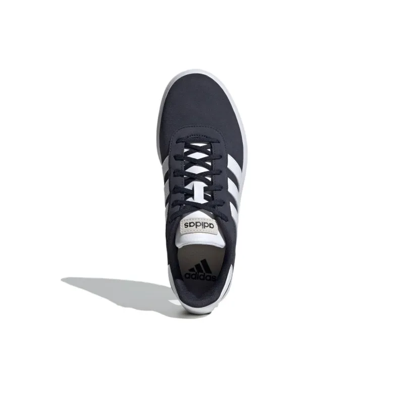 Adidas Court Anti Slip Wear Resistant Low Top Skateboard Shoes Women's Black-3