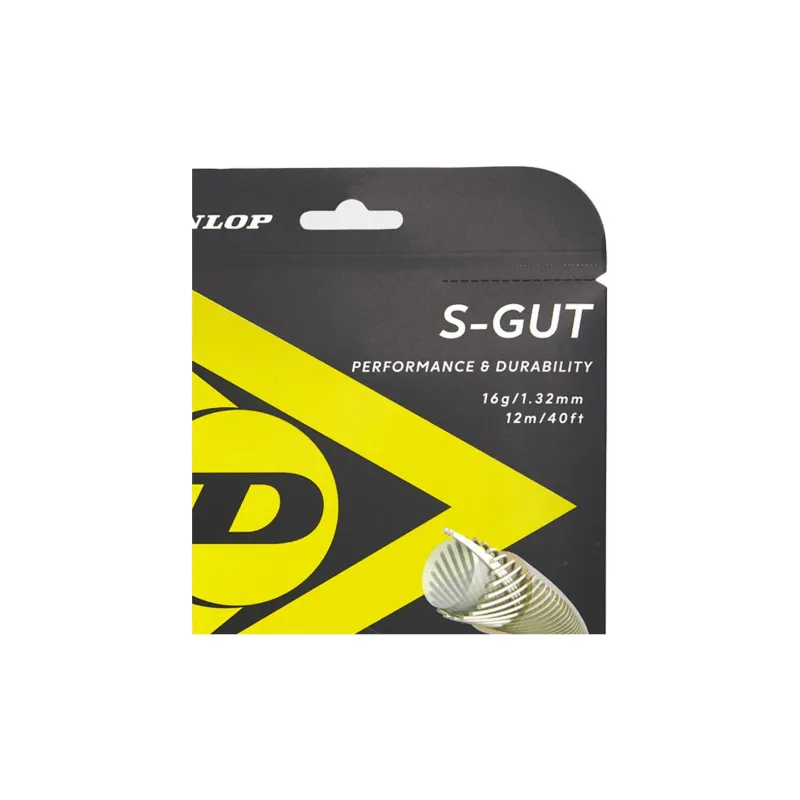 DUNLOP Tennis Racket Strings Synthetic Fiber-2