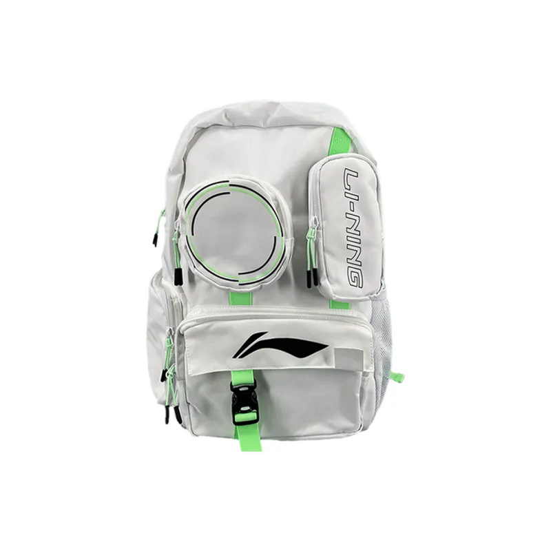 LiNing Abrasion Resistant Water Repellent Fabric Backpack Regular Unisex-5
