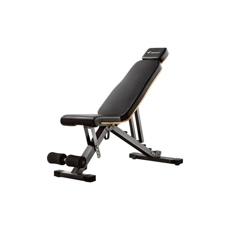 MERACH Dumbbell Bench Supine Board Comprehensive Training Equipment Black Thick Steel Pipe Home Use Unisex-3
