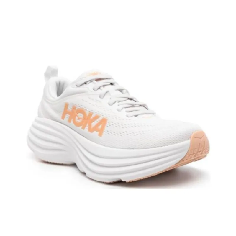 HOKA ONE ONE Bondi 8 White Cantaloupe Women's-2