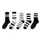 Black Double Stripe 1, Black White Multiple Stripes 1, Black White Wide Stripe 1, Black White Pinstripe 1, Black White Double Stripe 1