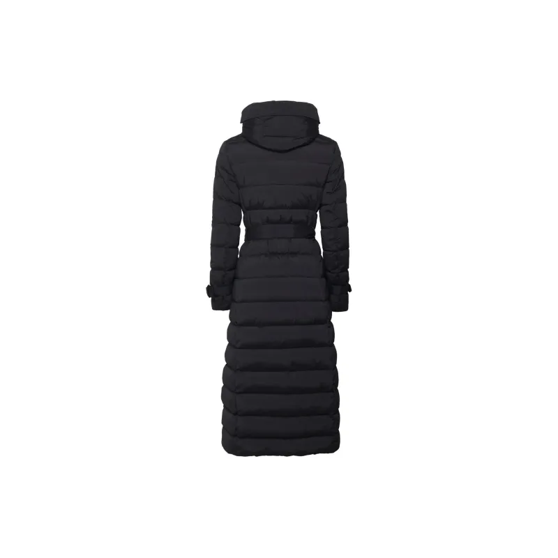 Burberry Double Breasted Hooded Belted Down Coat-1