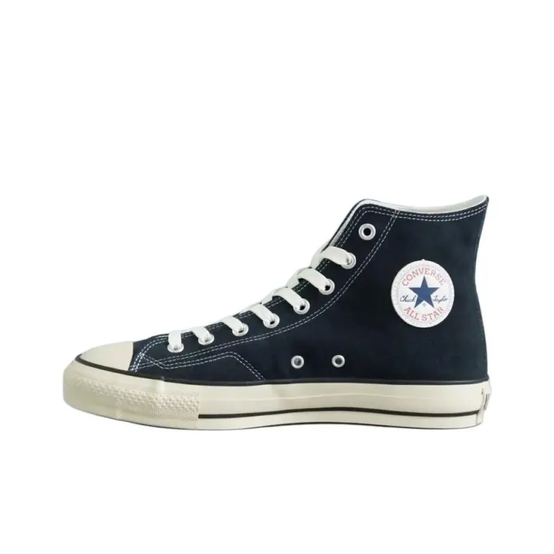 UNITED ARROWS x Converse All Star Anti Slip Wear Resistant High Top Canvas Shoes Unisex Blue White-1