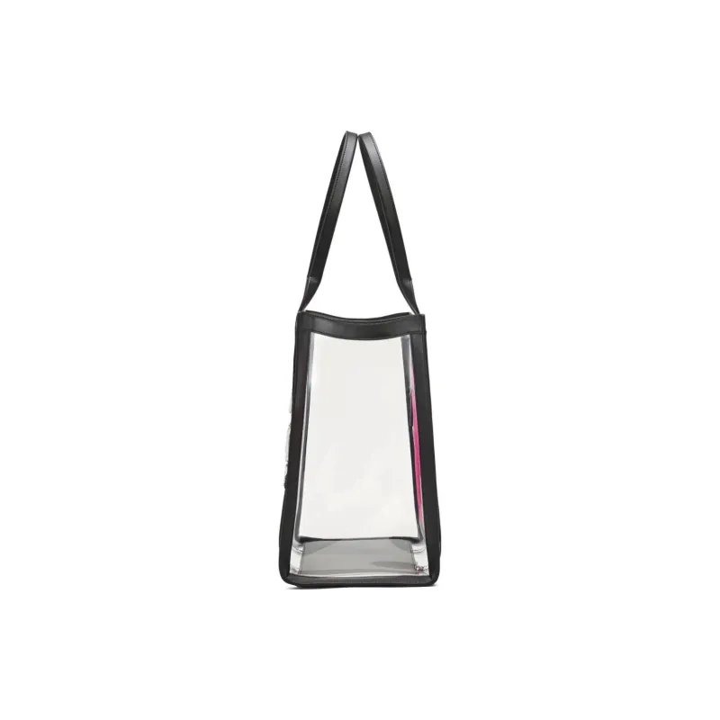 MARC JACOBS The Large Tote Clear Black-1