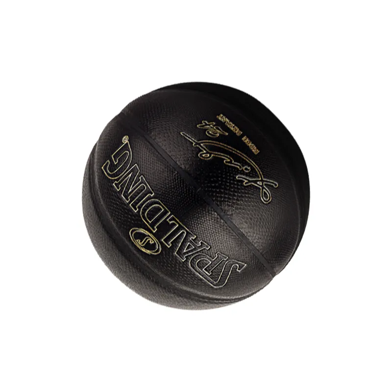 SPALDING PU Basketball Black Size 7 Training Unisex-4