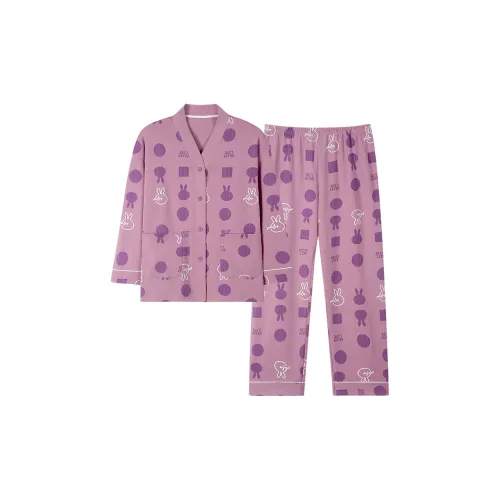 MIIOW Pajama Set Women's Purple