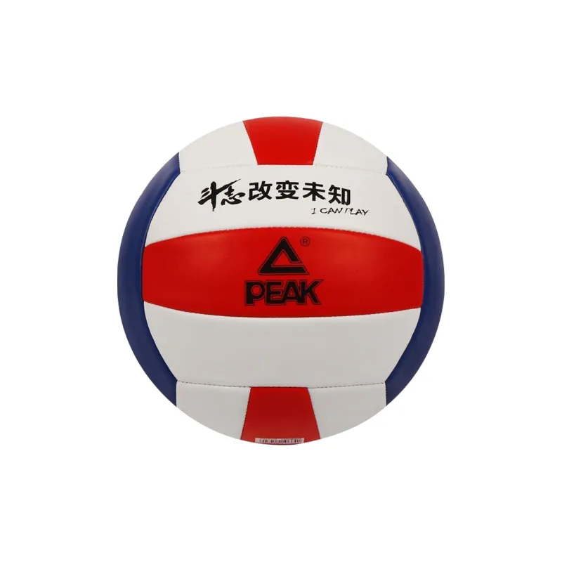 PEAK PVC Size 5 Ball Volleyball Unisex Blue Red White-2