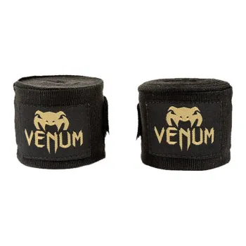 VENUM Boxing Resistance Band Combat Sanda Muay Thai Unisex 4m/4.5m Black