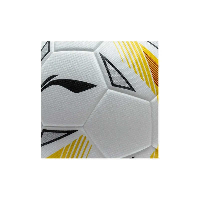 LINING YOUNG Football Size 4 Soccer PU Machine Stitched Soccer Ball Kids' White Orange-2