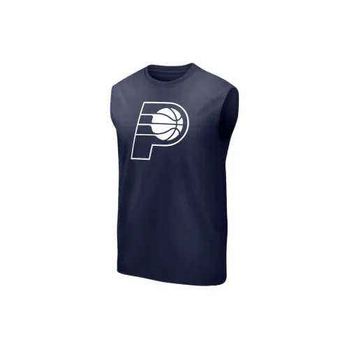 NBA Indiana Pacers Tank Tops Men Blue