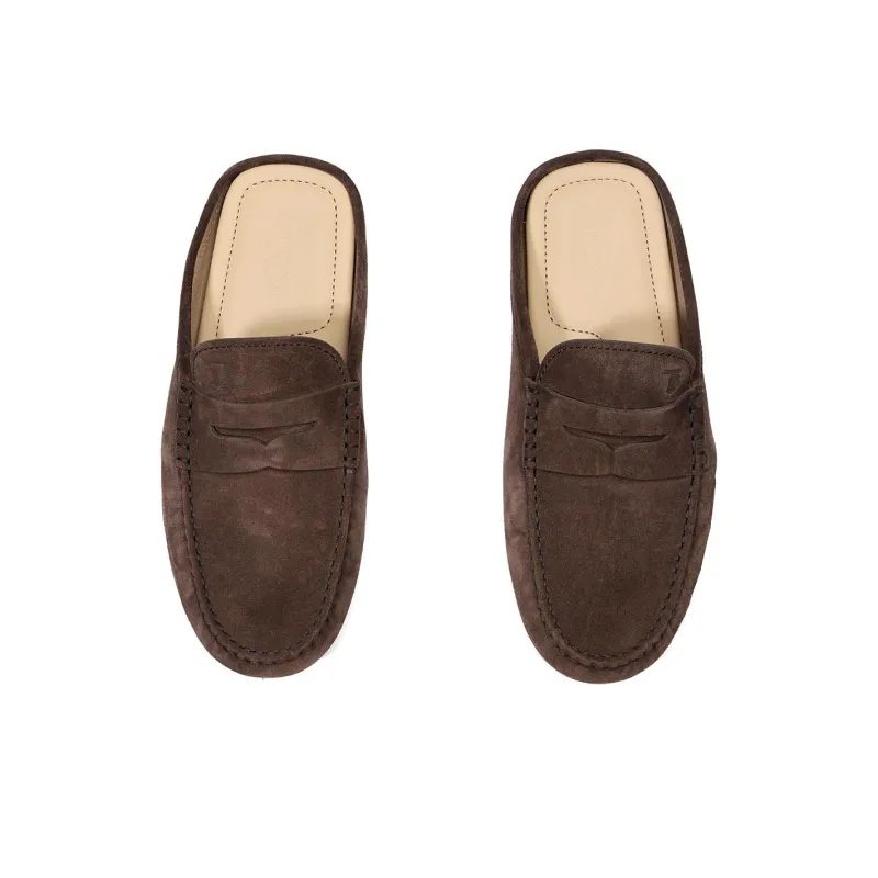 TOD'S Gommino Bubble Suede Mules-3