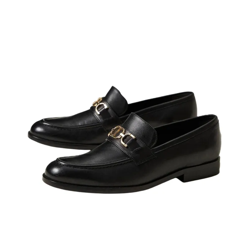 Twinset Oval T Leather Loafers Women's-2
