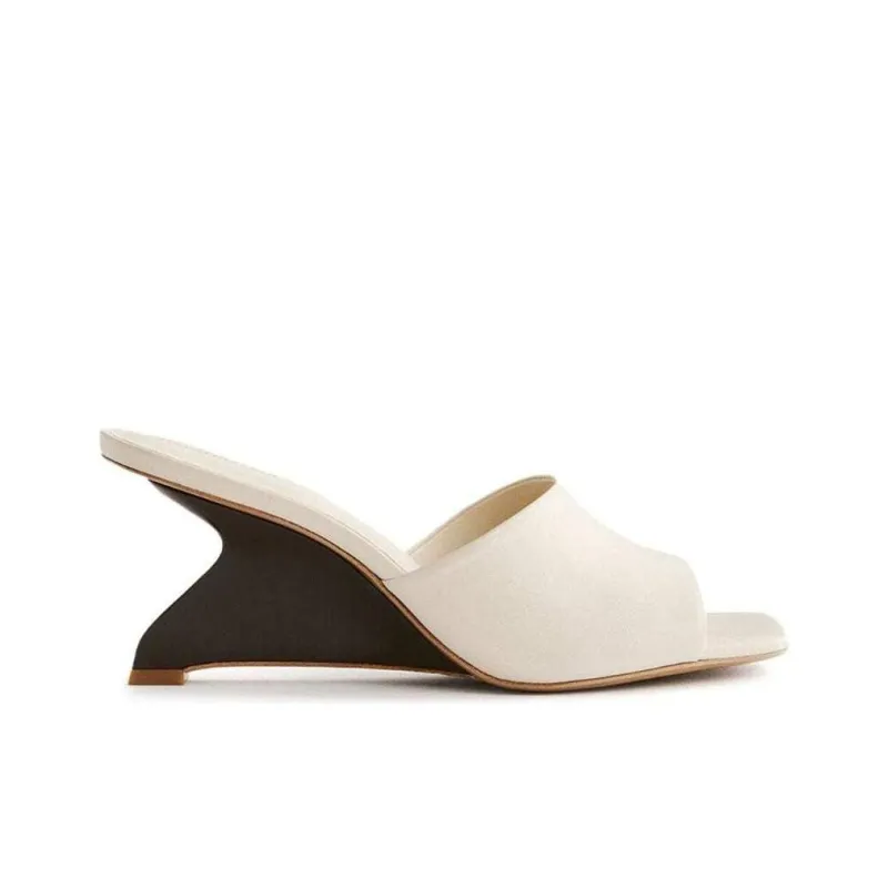 Reformation Enya Wedge 75mm Sandals-1