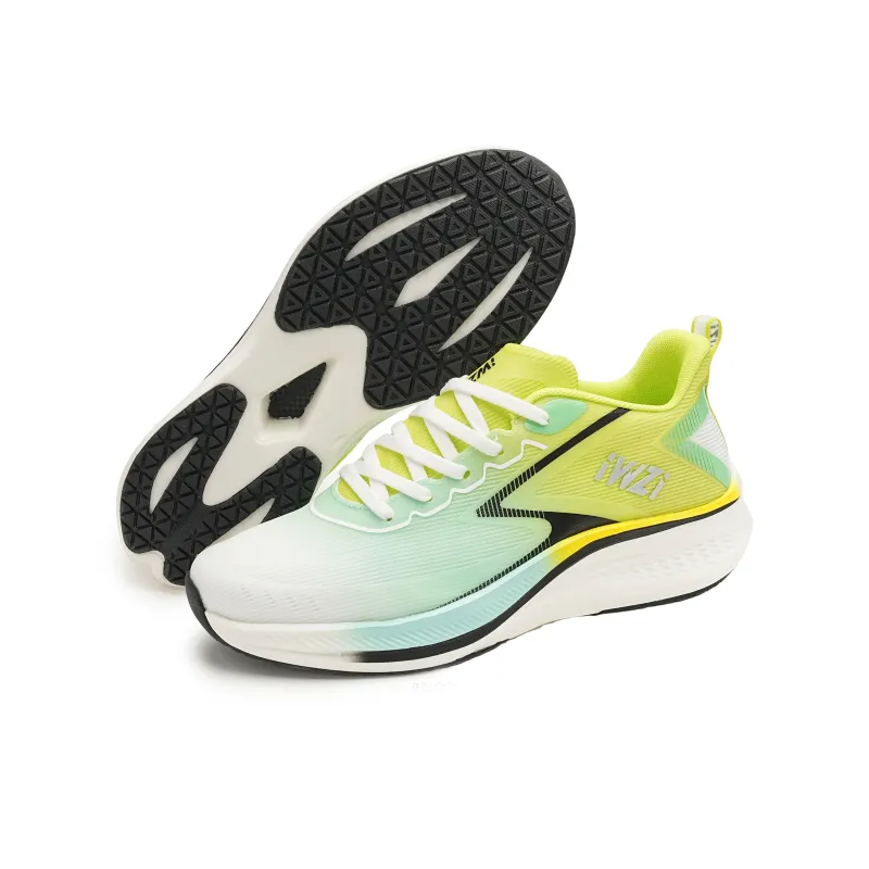 IWZI Low Top Running Shoes Unisex Bamboo Green-3