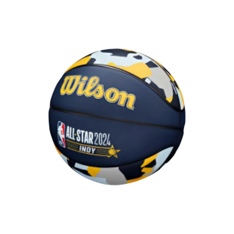Wilson Size 3 Indoor Outdoor Universal Basketball Black Blue-2